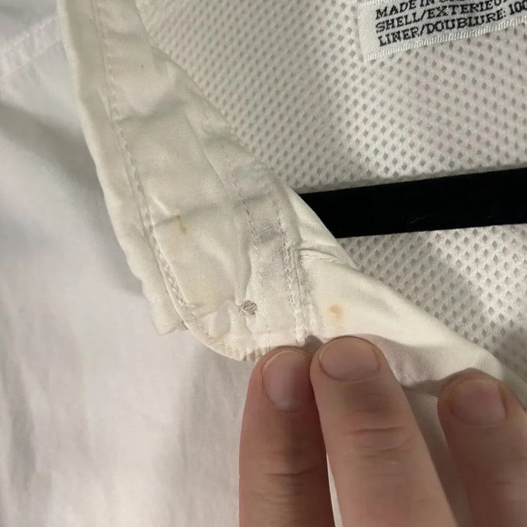 Columbia PFG Shirt Men's XL White Button Up Short Sleeve Mesh Lined Fishing - Picture 7 of 12